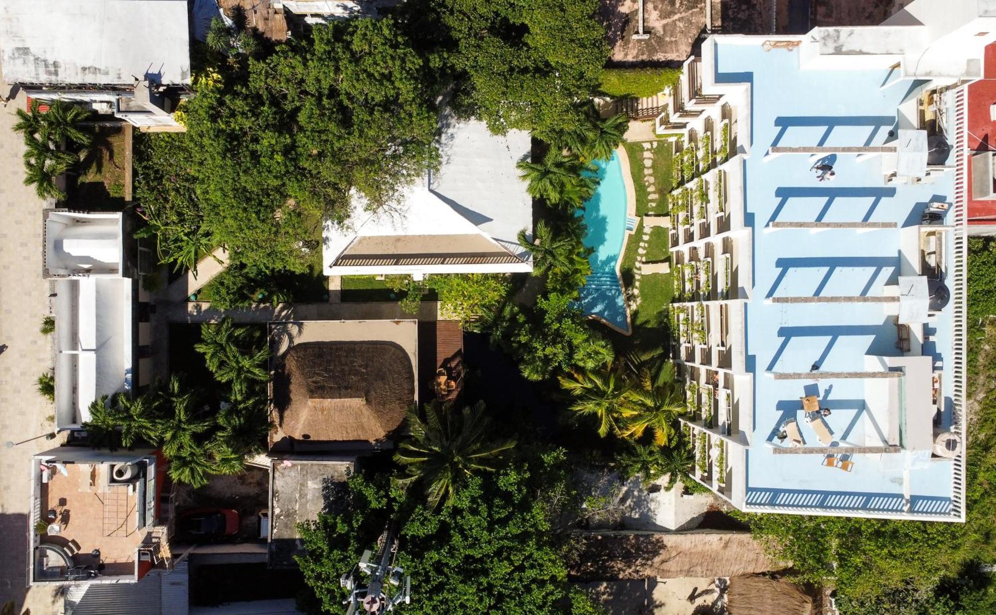 Hotel Posada Sian Kaan Playa Del Carmen Buitenkant foto